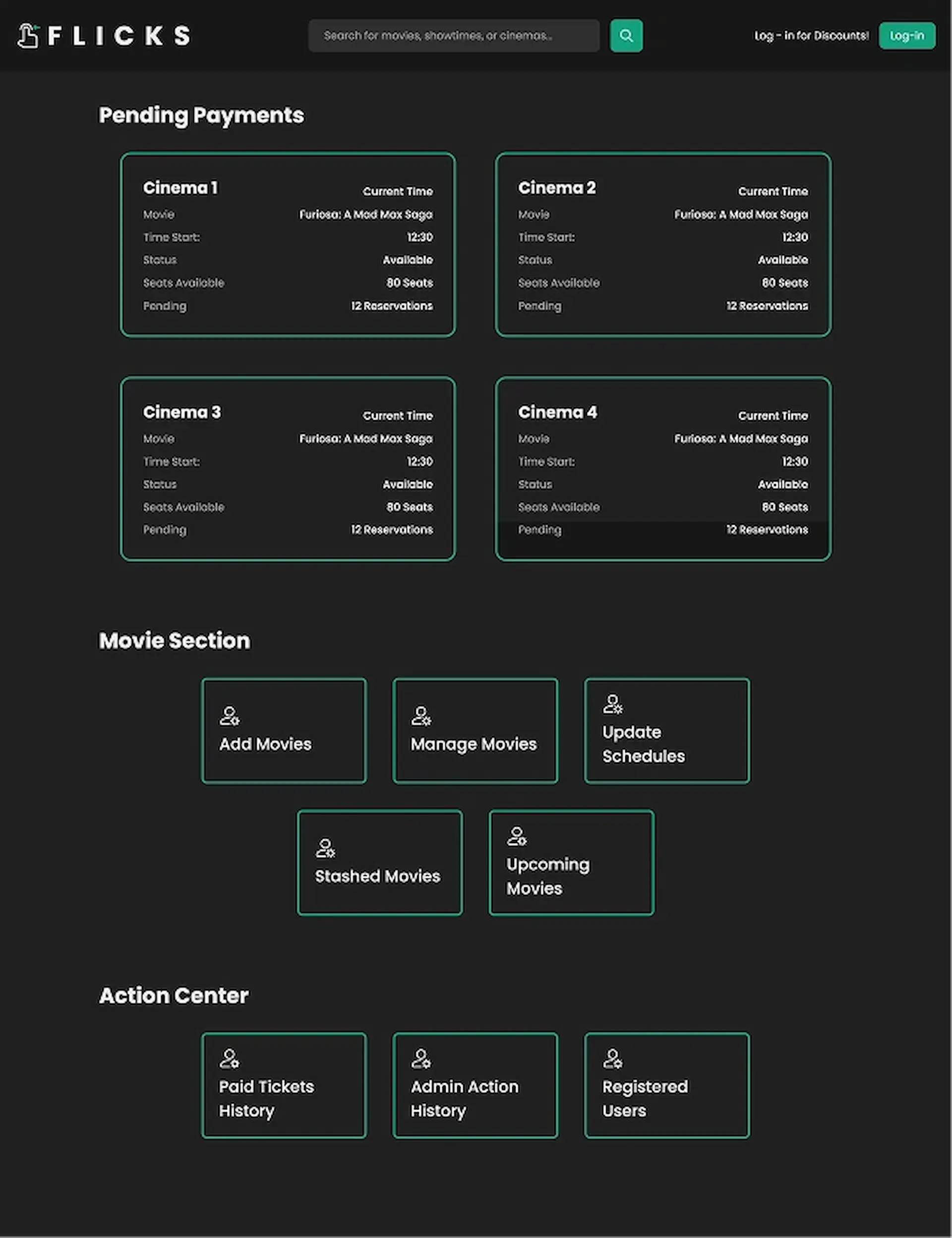 Flicks: Movie Ticketing Booking System - Gallery image 5